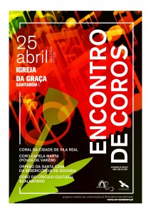 ENCONTRO COROS SANTARÉM 25 ABRIL 2022